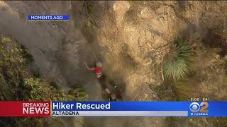 Dramatic Rescues: Hikes Airlifted To Safety In Altadena And Pasadena