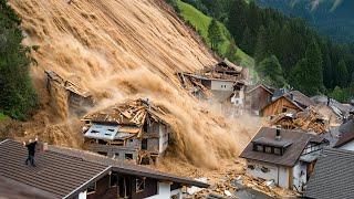 Mass Evacuation in Switzerland! Glacier Collapse Buries Entire Village of Blatten