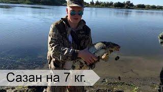 Рыбалка в Астрахани. Сазан на реке Болда.