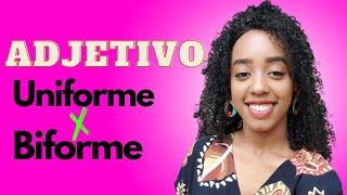 Adjetivo UNIFORME X BIFORME - Você sabe a diferença?