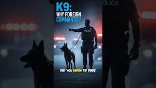 Why K9 Police Dogs Are Trained in Foreign Languages #k9 #dogfacts #dogshorts