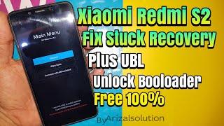 Fix Stuck Mi-recovery Xiaomi Redmi S2 Ysl After Update / Install Rom Global (Ubl Unlock Bootloader)