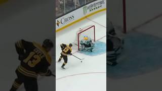 How To Undress A Goaltender 101 #Dangler #CharlieCoyle #BostonBruins