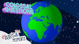 10 Facts about Earth for Kids  | Colossal Questions | Mega Moments