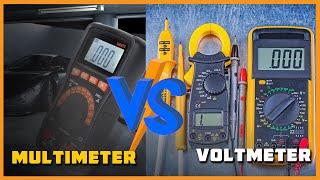 Multimeter vs Voltmeter | Difference Between Voltmeter and Multimeter