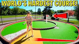 Mind-Blowing INSANE Mini Golf Course! - It's HUGE!