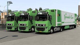 ETS2 1.47 Convoy Multiplayer VOLVO FH13 500 (Brussel -Calais )