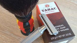 Embark On A German Shaving Adventure With Design 94's Titanium S Safety Razor And Tabac!