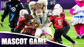 Mascot Game Gets CRAZY vs. Peewee Football Team | Minnesota Vikings