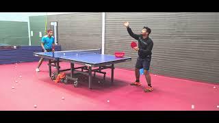 Returning Side Spin Serves at Backhand |  Table Tennis