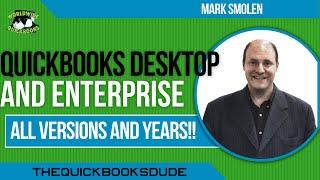 QuickBooks Desktop And Enterprise Complete Tutorial (All Versions And Years)