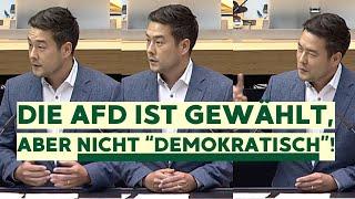 AfD verwechselt "demokratisch" mit "demokratisch gewählt" - Parlamentsrede von Marcel Hopp (SPD)