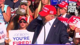 Trump shot on side of the head in apparent assassination attempt at Pa. rally