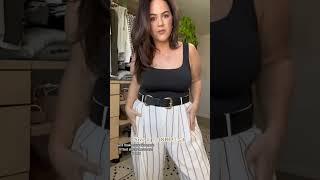 Midsize Outfit Idea | Size 14 Summer to Fall Transition Outfit | Confidence Boosting Outfit #midsize