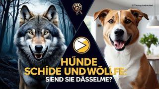 "Hunde und Wölfe: Sind sie wirklich die gleiche Art? Schockierende Wahrheit!" - @Pfotengeheimnisse