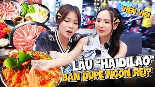 24H ăn lẩu cay đường phố chuẩn vị Haidilao. MisThy, Viên Vibi bất ngờ với dĩa bò wagyu siêu rẻ!?