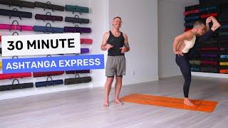 Ashtanga Express Class with David & Jelena | 30 Minute Yoga Class