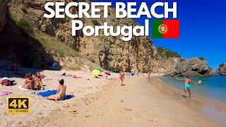 Secret Beach Walk , Sesimbra Portugal - 【4K UHD】