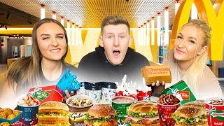 We Ate The ENTIRE McDonalds Christmas Menu!!