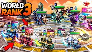 WORLD RANK 3 with QUADRUPLE TWIN ANGELS - Summoners War