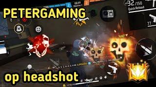 peter gaming op headshot free fire #shorts #gaming #freefiremax #freefire