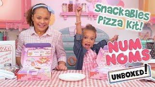 UNBOXED! | Num Noms | Season 4 Episode 2: Snackables Pizza Kit!