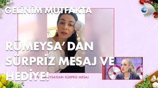 Rümeysa'dan sürpriz mesaj ve hediye! Gelinim Mutfakta 216. Bölüm