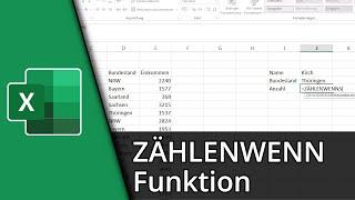 Excel Zählenwenn Funktion | =ZÄHLENWENN / ZÄHLENWENNS()   Tutorial