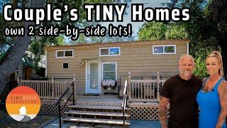 Couple plans for Retirement w/ side by side Tiny Houses on their land