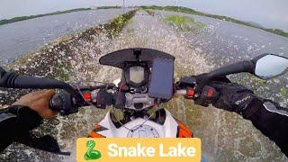 Bike Survived at Broken Bridge | Ktm Duke