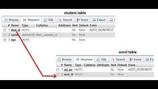 Primary Key & Foreign Key Implementation: MySQL