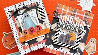 Two Halloween Cards | Patterned Paper Play | Photoplay Creepin' It Real Collection