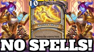 Purified Shard WITHOUT Playing Purified Shard?! Quest Priest OTK! | Hearthstone Challenge