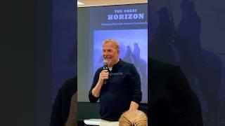 Kevin Costner book signing of “The Great Horizon” #kevincostner #horizonamericansaga #costner