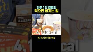 하루 ‘1만’칼로리 먹으면 생기는 일.. ㄷㄷㄷ