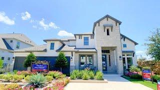 4000+ sq ft Larimar Plan by Taylor Morrison in Leander, TX | Vizcaya | Horizon Lake | Travisso