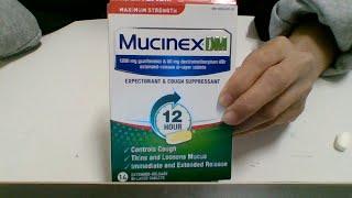 MEDICINE - MUCINEX DM 12HR Maximum Strength, Expectorant & Cough Suppressant, 14 Tablets 1200mg 60mg