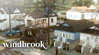 It feels like home.. Welcome to Windbrook (Sims 4)