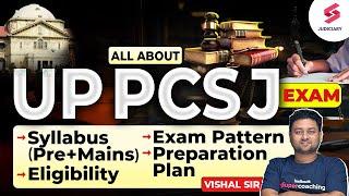 All About UP PCS J | UP Judiciary Syllabus, Eligibility, Exam Pattern | Vishal Sir