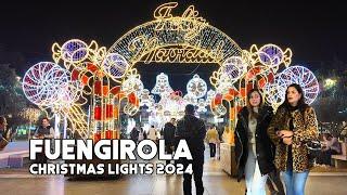 Fuengirola Spain Christmas Lights 2024 Costa del Sol | Málaga [4K]