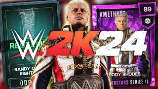 *UNLOCKED RANDY ORTON '09 ODDITIES CARD* Collection Reward Cody Rhodes Debut! | WWE 2K24 MY FACTION