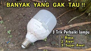 MODAL TIGA TRIK INI, GAK PERLU BELI LAMPU LAGI !!