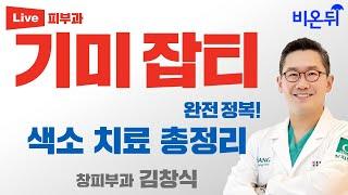 기미 잡티 완전 정복! 색소 치료 총정리 (창피부과 김창식)