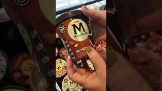 Let's Try Magnum Almond Pint || #viral #satisfying #yummy #magnum #icecream #shortsfeed #shorts