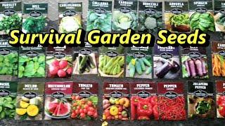 Survival Garden Seeds