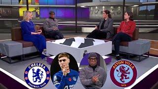 Kelly & Wrighty Review Chelsea vs Aston Villa 3-0 | Ian Wright Praises Cole Palmer 