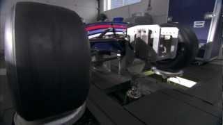 Red Bull Technology: 7 post shaker - Red Bull RB4