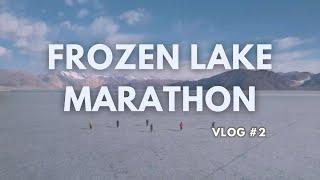 Pangong Frozen Lake Marathon Vlog 2 | Unveiling the Race Kit | Ladakh in Winters