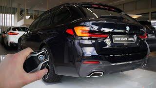 2021 BMW 5 Series LCI Touring 530d (286hp) - Sound & Visual Review!