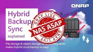 Hybrid Backup Sync explained ｜ NAS ASAP